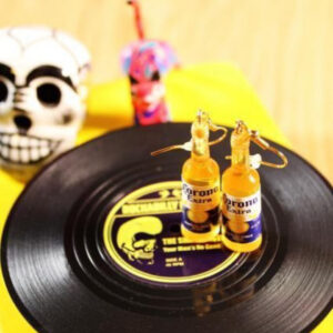 Corona Beer Bottle Earrings